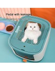 Environmentally Friendly Enclosed Litter Box