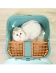 Two Color Enclosed Litter Box