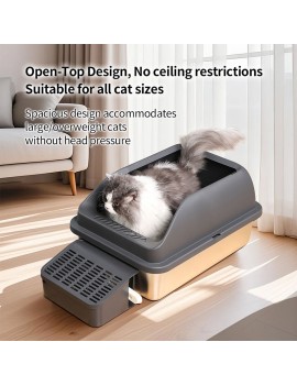 Open Litter Box