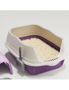 High Quality Two Color Enclosed Litter Box
