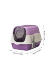High Quality Two Color Enclosed Litter Box