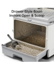 Thickened Drawer Style Cat Litter Box