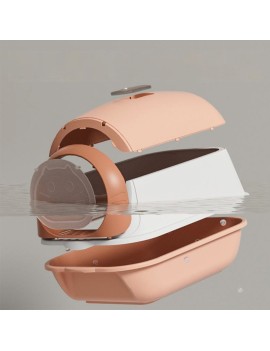 Splash Proof Removable Litter Box