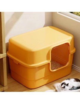 Odor Resistant Hooded Litter Box
