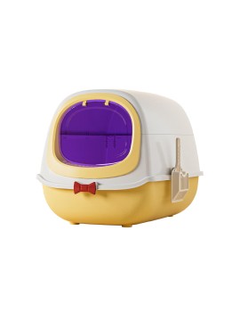 Bow Decorated Cat Litter Box