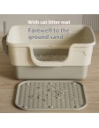 Square Splash Proof Litter Box