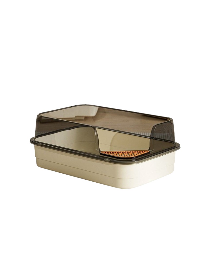 Deep Splash Proof Cat Litter Box
