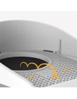 Large Capacity Clean Cat Litter Box