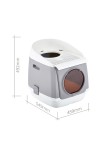Large Capacity Clean Cat Litter Box