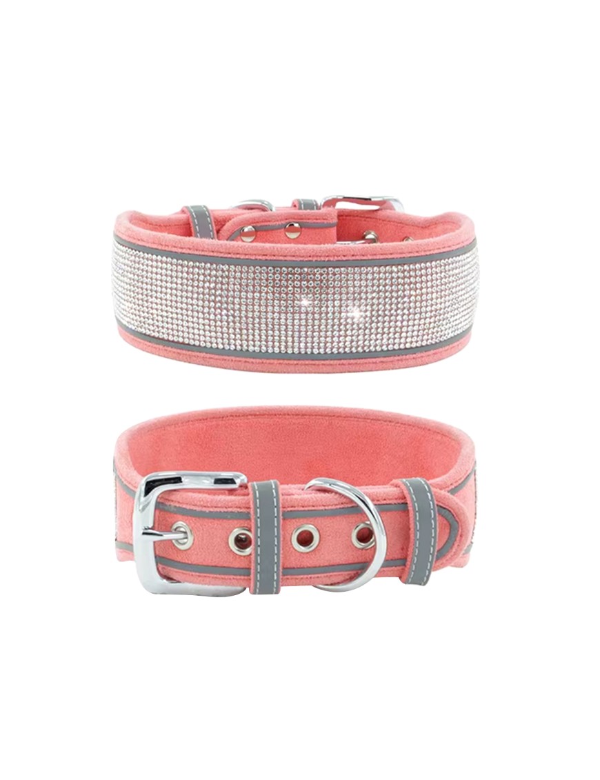 Sparkling Rhinestone Dog Collar