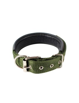 Solid Color Adjustable Nylon Dog Collar