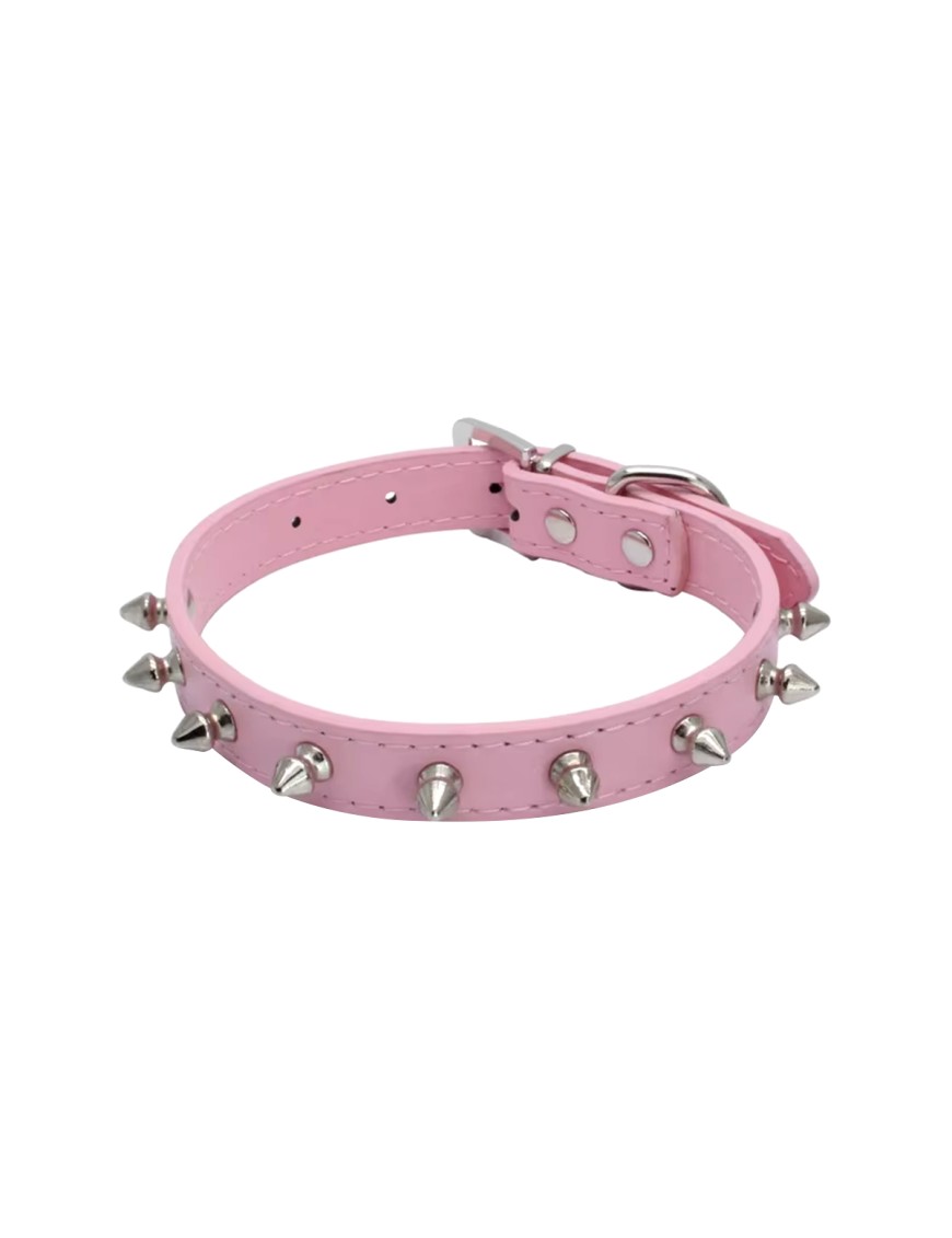Riveted Spiked Dog Collar