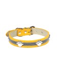 Contrast Stripe Pet Collar