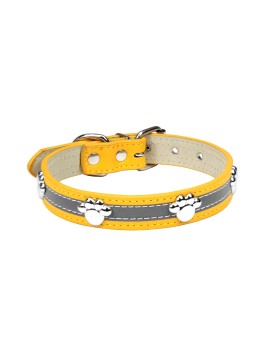 Contrast Stripe Pet Collar