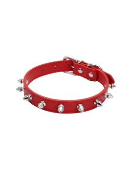 Riveted Spiked Dog Collar