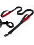 Double Layer Padded Handle With Reflective Dog Leash
