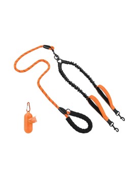 Nylon Double Handle Leash
