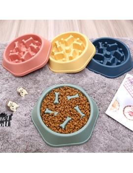 Non Slip Slow Feeding Dog Bowl