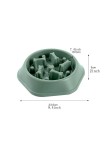 Non Slip Slow Feeding Dog Bowl