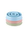 Spiral Snail Shaped Slow Feeding Pet Bowl