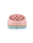 Plastic Slow Feeding Pet Bowl