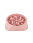 Plastic Slow Feeding Pet Bowl