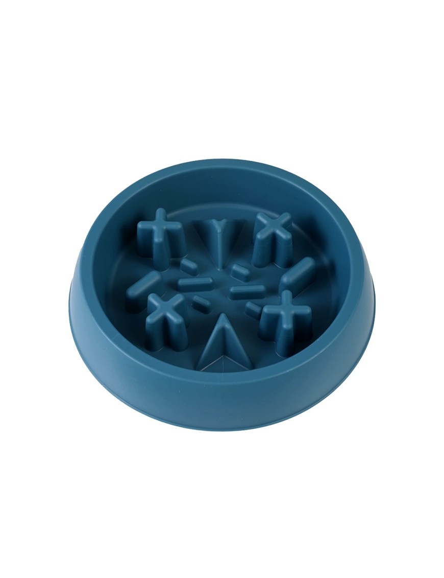 Round Slow Feeding Pet Bowl