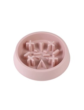 Round Slow Feeding Pet Bowl