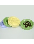 Solid Color Smooth Pet Slow Feeding Bowl