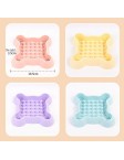 Four Corner Slow Feeding Pet Bowl