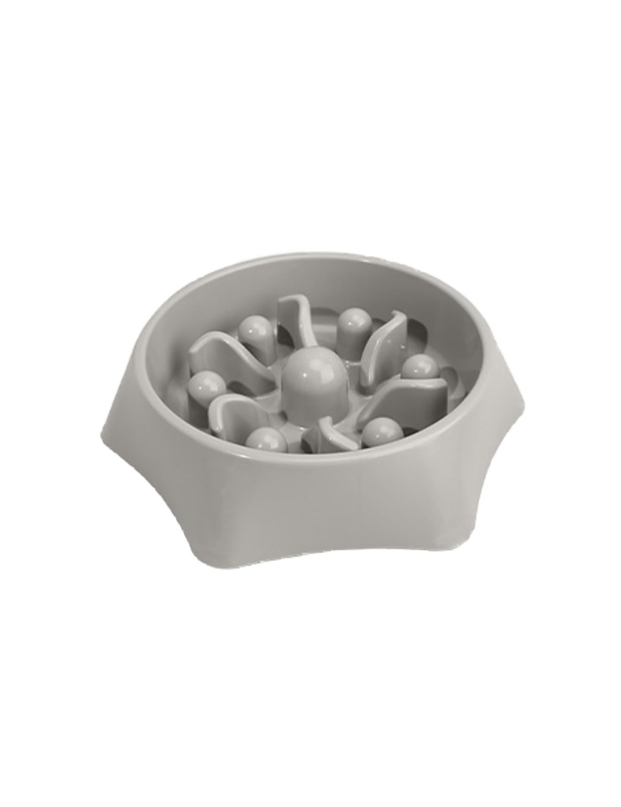 Large Mouth High Foot Slow Feeding Pet Bowl