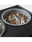 2 in 1 Adjustable Dog Food Bowl
