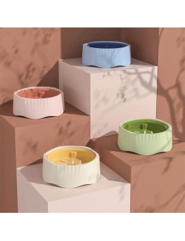 2 in 1 Non Slip Eco Friendly Slow Feeding Bowl