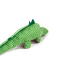 Green Alligator Plush Pet Toy