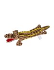 Contrast Color Crocodile Plush Pet Toy