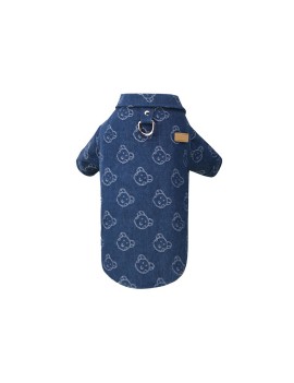 Pet Denim Jacket Vest