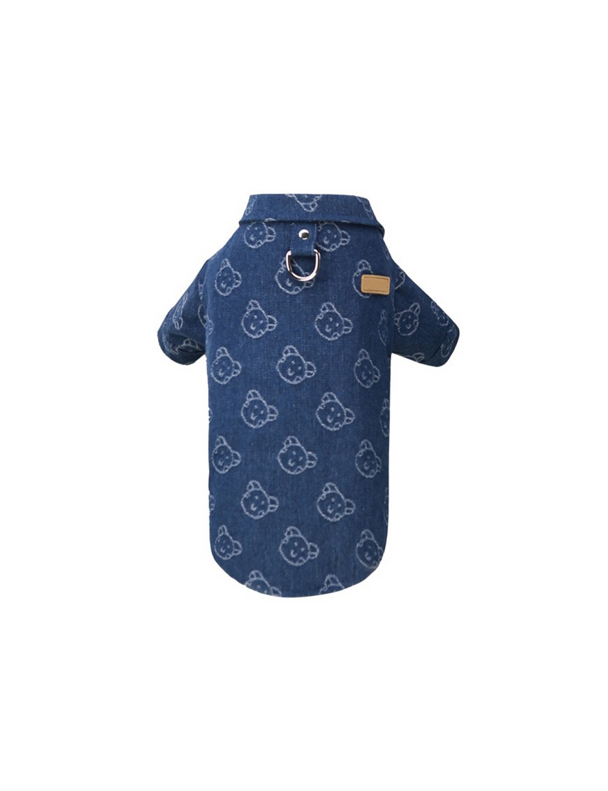 Pet Denim Jacket Vest