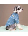 Pet Denim Jacket Vest