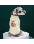 Pet Teddy Bear Print Sweatshirt