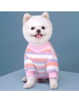 Comfortable Contrast Stripe Vest for Pets