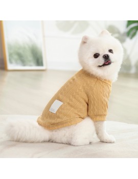 Cable Knit Pet Sweater