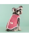 Pet Striped Plush Vest