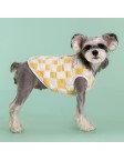Pet Plaid Plush Vest