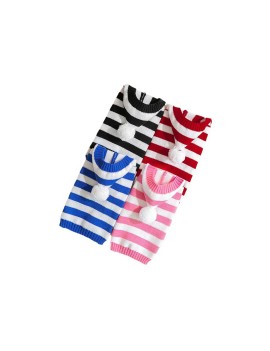 Pet Striped Christmas Sweater