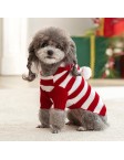 Pet Striped Christmas Sweater