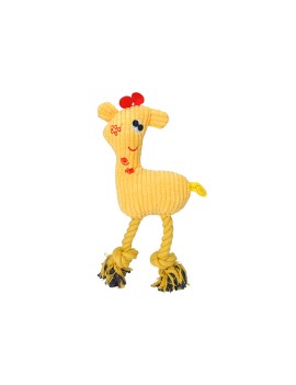 Plush Squeaky Rope Pet Toy