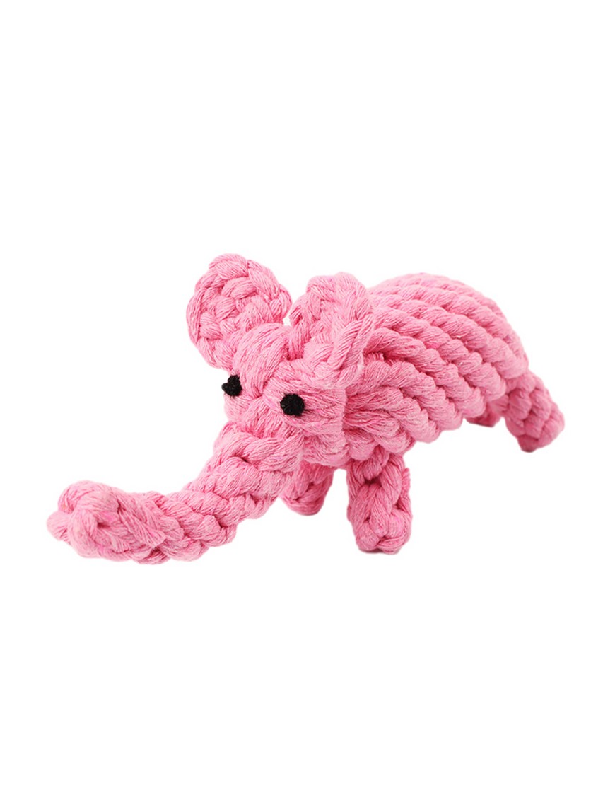 Cute Pink Elephant Pet Toy