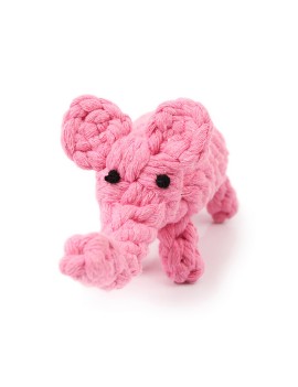 Cute Pink Elephant Pet Toy
