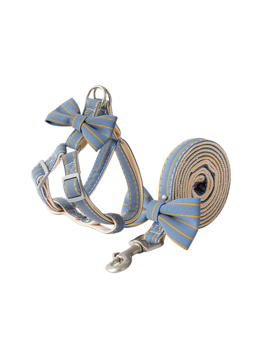 Bow Tie Stripe Harness Set