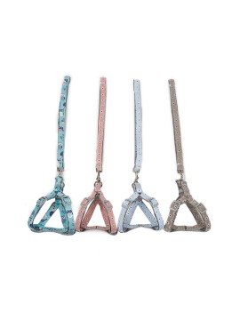 Floral Harness and Leash Set